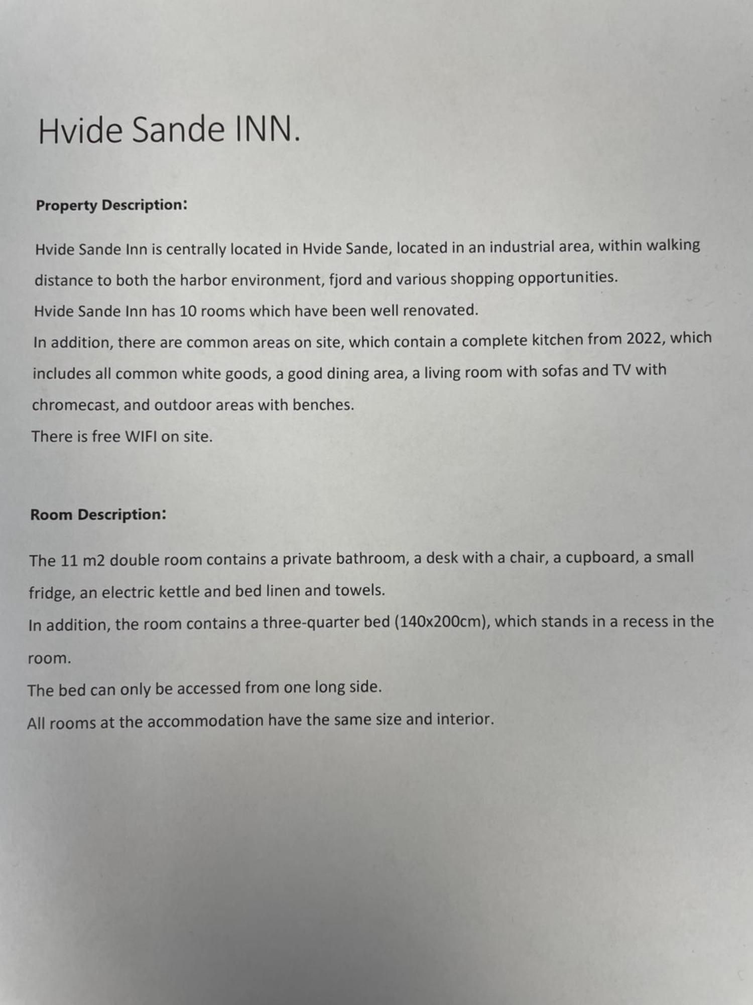 Hvide Sande Inn Exteriér fotografie